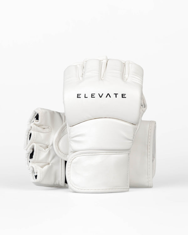 Elevate MMA Gloves Prime - White/Black