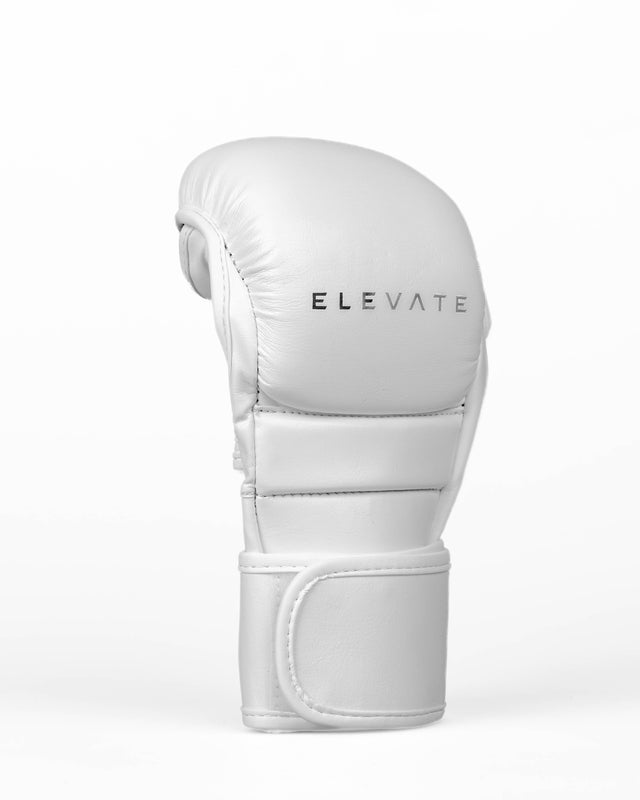 Elevate MMA Sparring Handschoenen Prime - Wit/Zwart