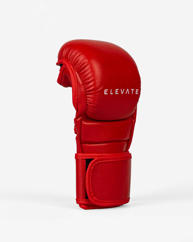 Gants de sparring MMA Elevate Prime – Rouge/Blanc
