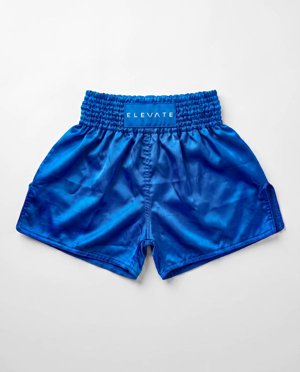 Pantaloncini Muay Thai Elevate Prime – Blu