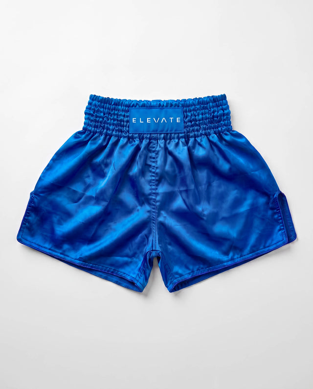 Pantaloncini Muay Thai Elevate Prime – Blu