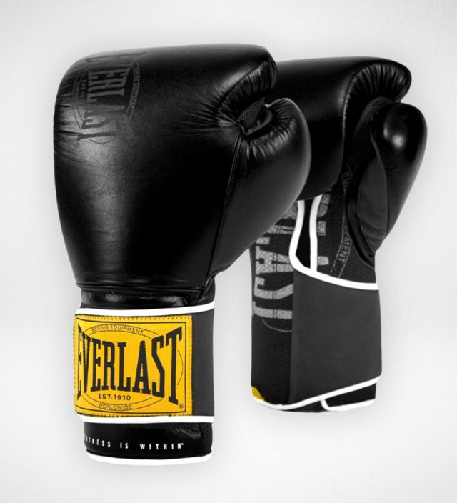 Everlast Boxing Gloves 1910 Classic - Black