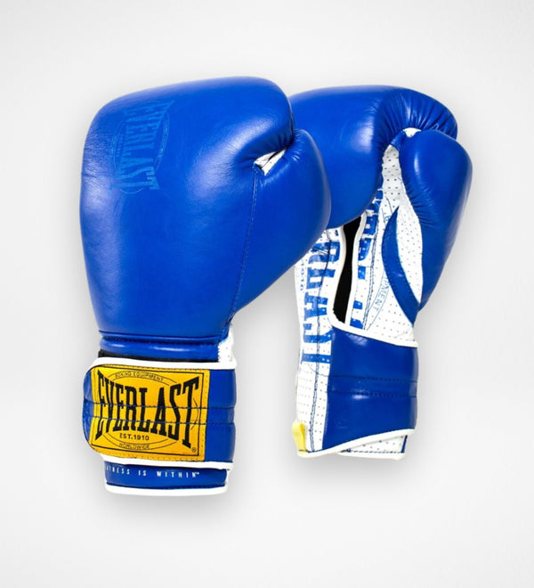 Guantoni da boxe Everlast 1910 Hook and Loop – Blu
