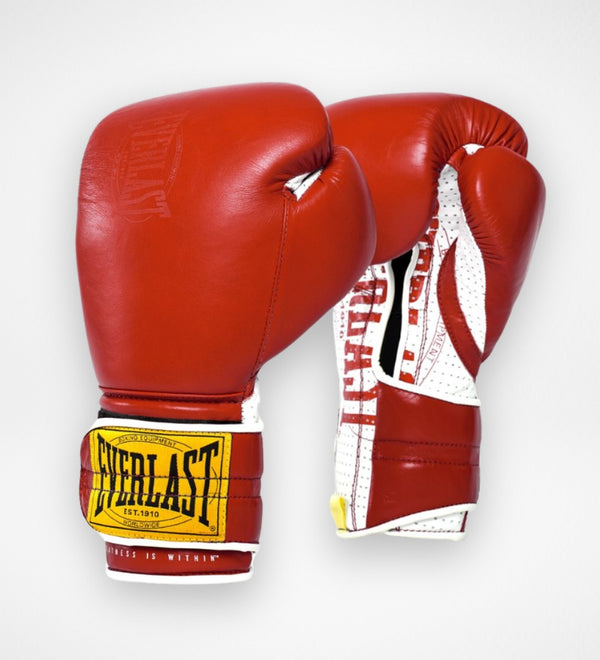Guantoni da boxe Everlast 1910 Hook and Loop – Rosso