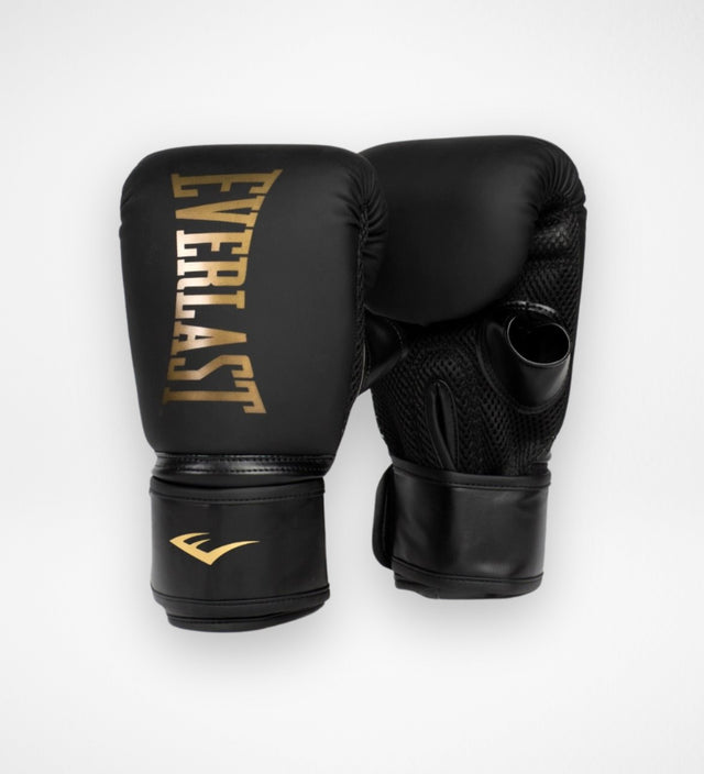 Guantes de saco Everlast Cardio Elite – Negro/Oro