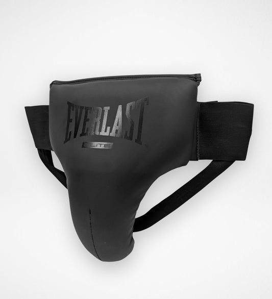 Coquille de boxe Everlast Elite - Noir/Noir