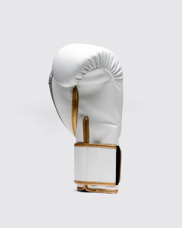Gants de boxe Fly Superloop Pro X 2 – Blanc/Gris/Or
