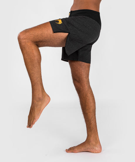 Venum x Ares MMA Shorts - Zwart/Goud
