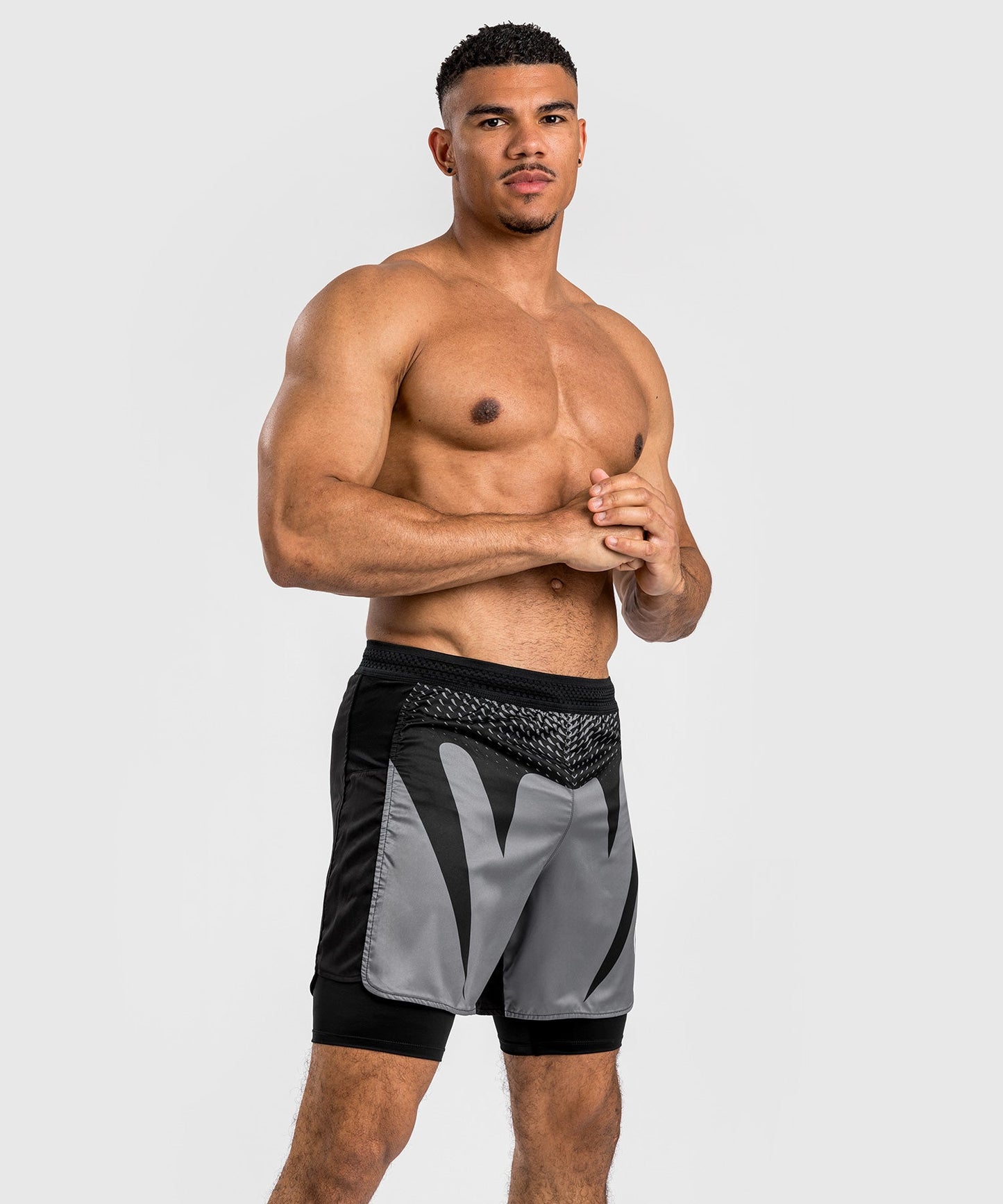 Short MMA Venum Attack - Noir/Gris