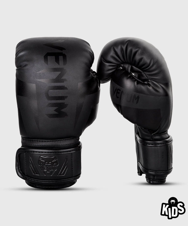Guantes de boxeo Venum Elite Niños – Negro