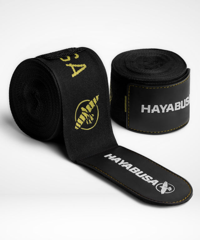 Bende da boxe Hayabusa Deluxe – Nero/Oro