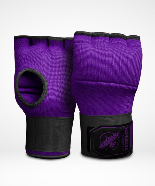 Guantes interiores Hayabusa Quick Gel – Púrpura/Negro