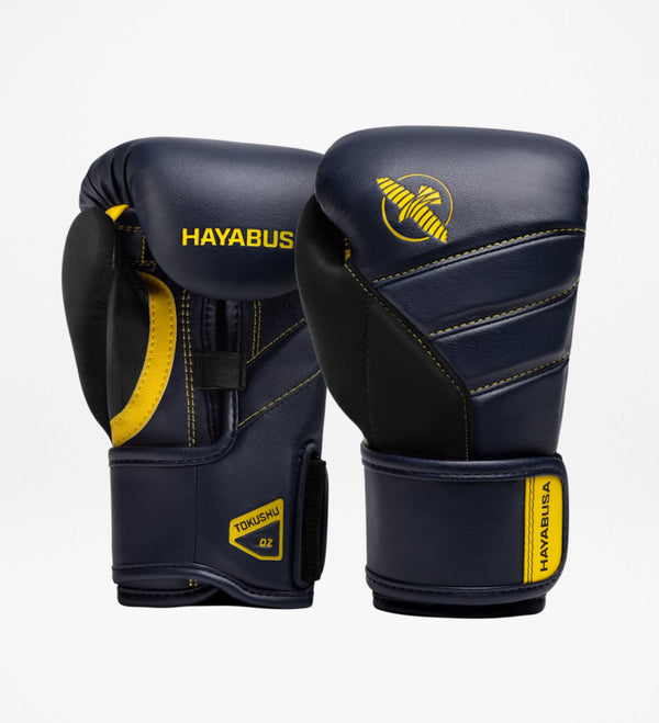 Guantoni da boxe Hayabusa T3 – Blu/Giallo