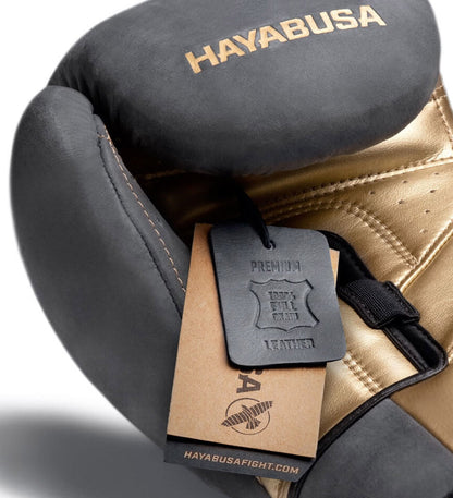 Gants de boxe Hayabusa T3 LX - Noir/Doré