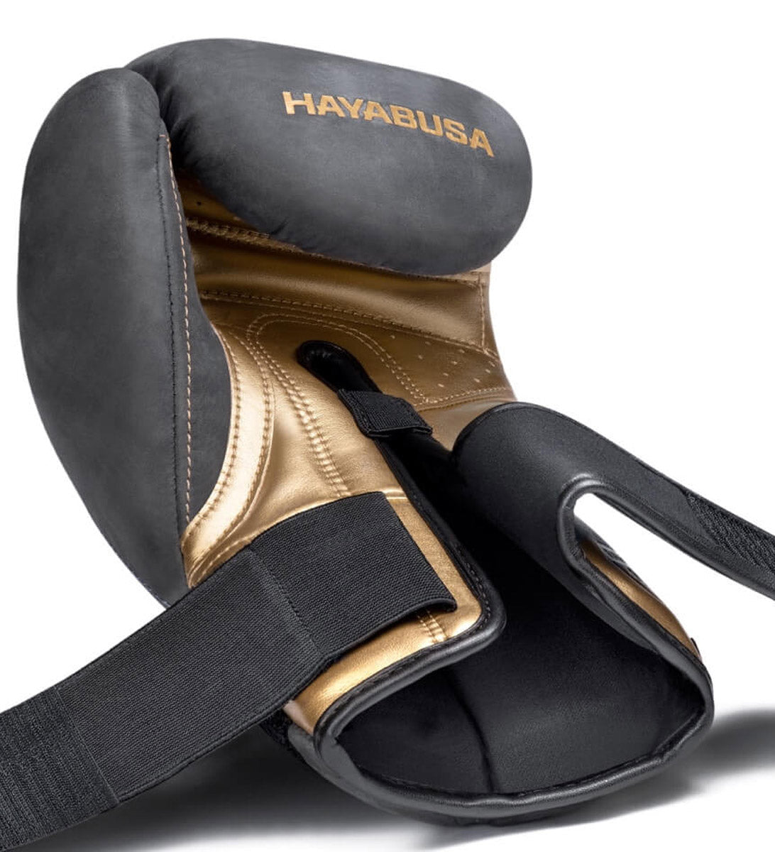 Gants de boxe Hayabusa T3 LX - Noir/Doré