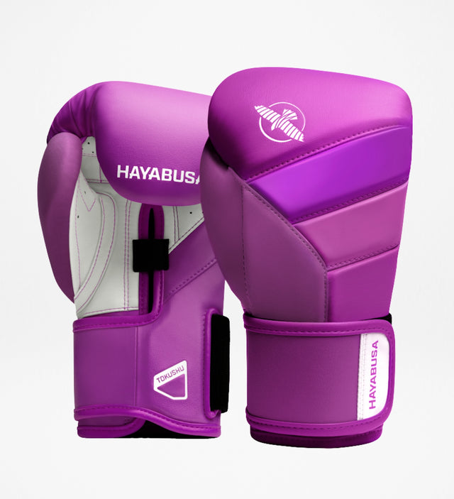 Guantoni da boxe Hayabusa T3 Neon – Viola