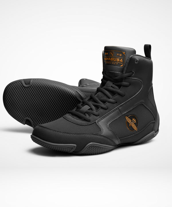 Scarpe da boxe Hayabusa Pro – Nero