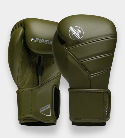 Gants de boxe Hayabusa T3 Kanpeki - Vert olive