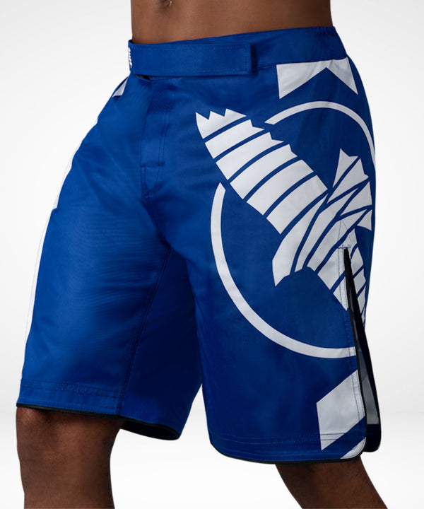 Pantaloncini MMA Hayabusa Icon Lang – Blu/Bianco