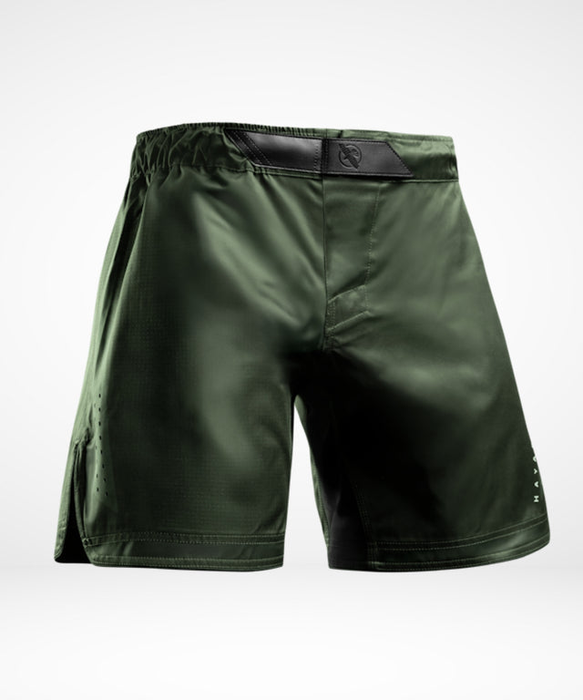 Hayabusa MMA-Shorts Core Mid – Dunkelgrün