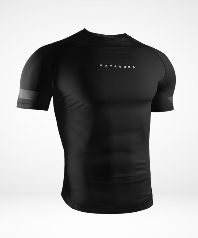 Rashguard Hayabusa Core Manga Corta – Negro