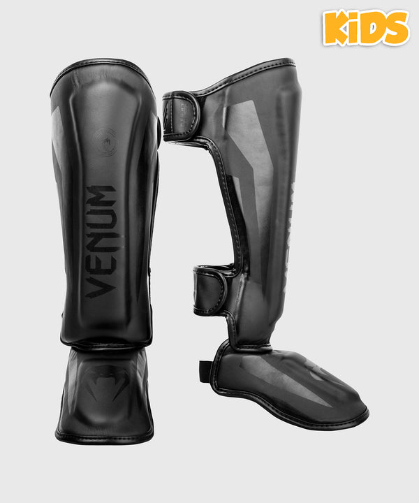 Venum Kickboks Scheenbeschermers Elite Kinderen - Zwart