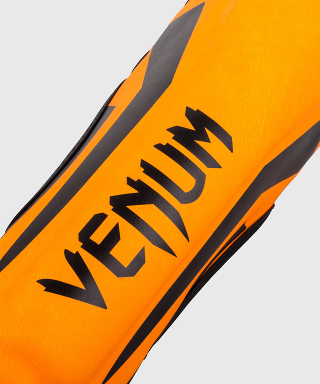 Venum Kickboks Scheenbeschermers Elite Kinderen - Neon Oranje
