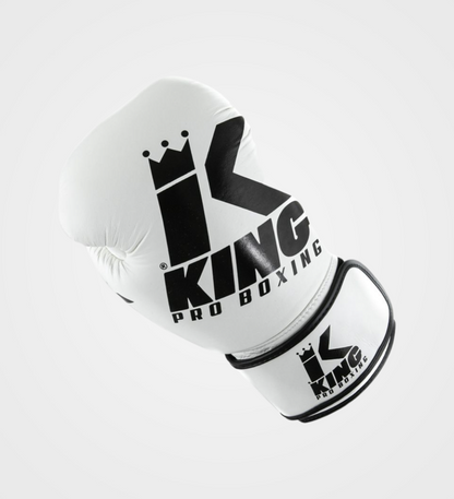 Gants de boxe King Pro Boxing Platinum 5 - Blanc/Noir