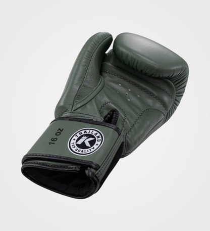 Gants de boxe King Pro Boxing BGVL3 - Vert armée