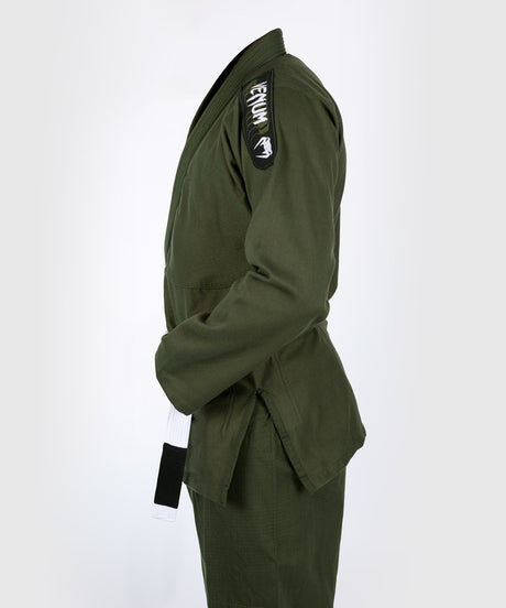 Kimono de BJJ Venum First – Verde caqui – incluye cinturón blanco