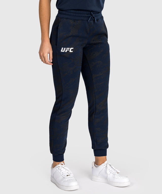 Pantalones de entrenamiento Venum UFC Fusion Fight Week para mujer – Azul marino