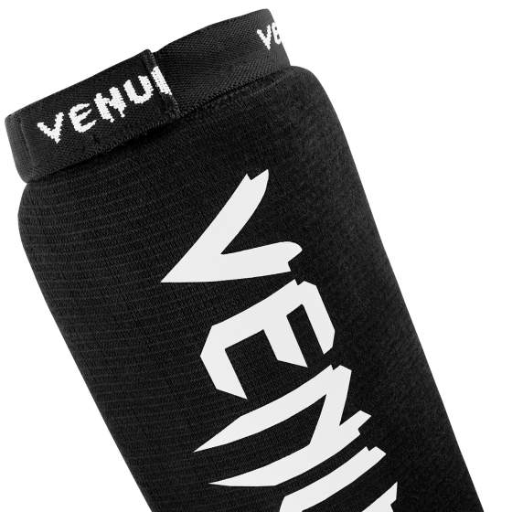 Venum Schienbeinschoner Kontact ohne Fuß – Schwarz/Weiß
