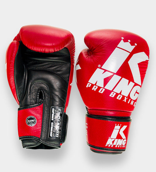 Gants de boxing King Pro Boxing Platinum - Rouge/Noir