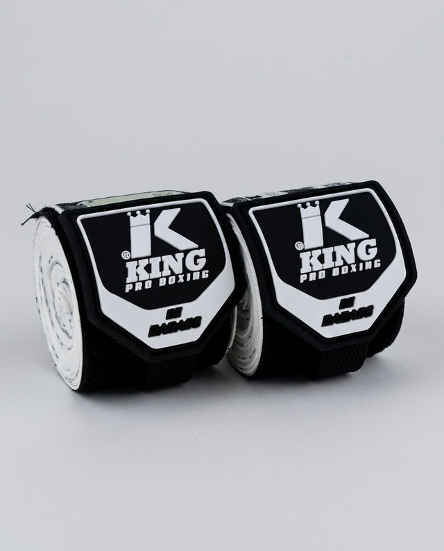 King Pro Boxing Hand wraps Viking - Black/Green
