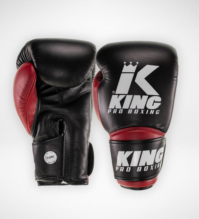King Pro Boxing Boxhandschuhe Star 10 – Schwarz/Rot