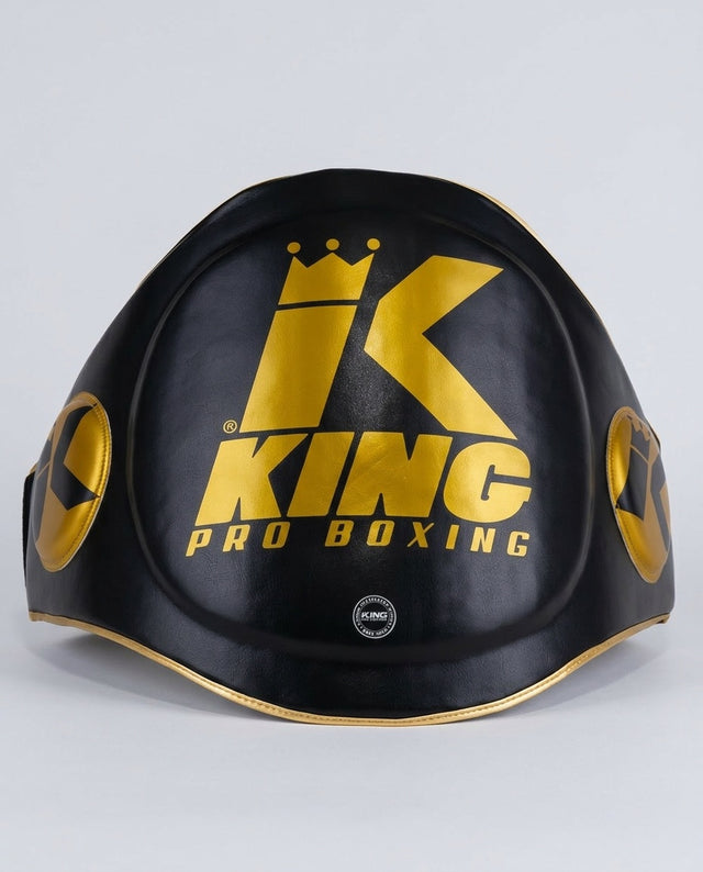 Protector abdominal King Pro Boxing - Negro/Oro