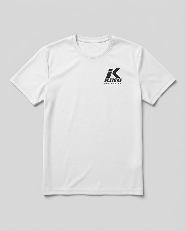 King Pro Boxing Camiseta Logo – Blanco