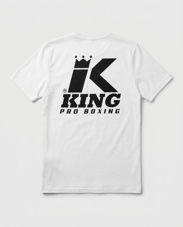 King Pro Boxing Camiseta Logo – Blanco