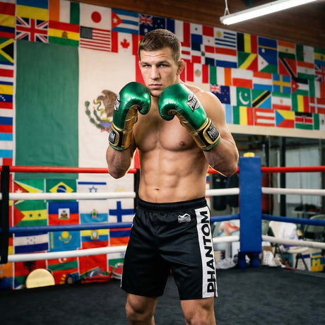 Phantom Athletics Bokshandschoenen Mexico - Groen/Goud