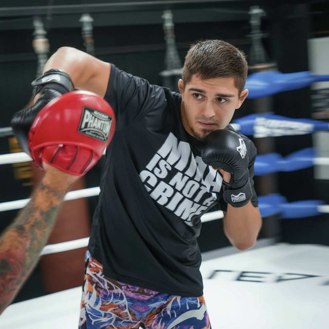 T-shirt Phantom Athletics EVO MMA Is Not A Crime – Nero