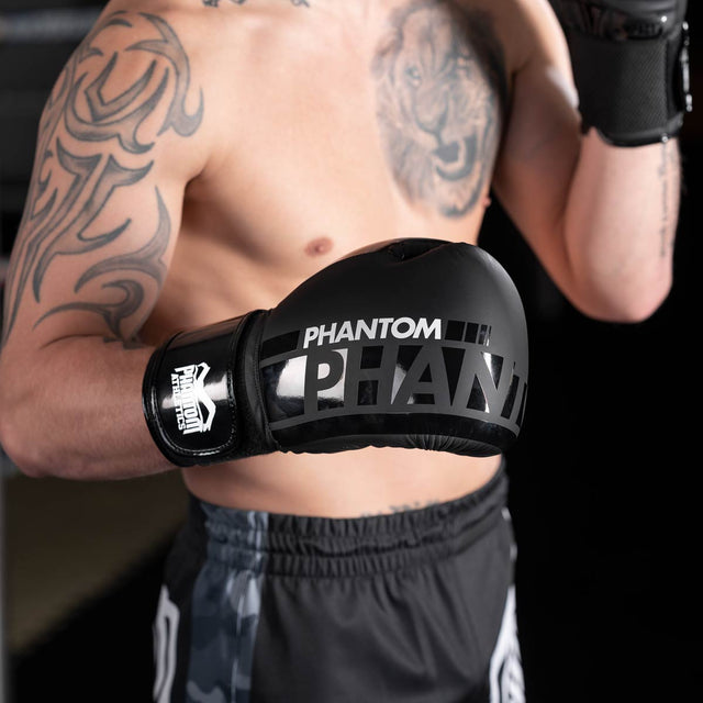 Guantes de boxeo Phantom Athletics APEX Speed – Negro