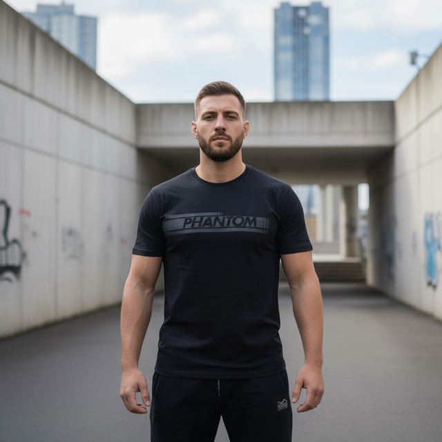 T-shirt Phantom Athletics Apex 2 – Nero/Grigio