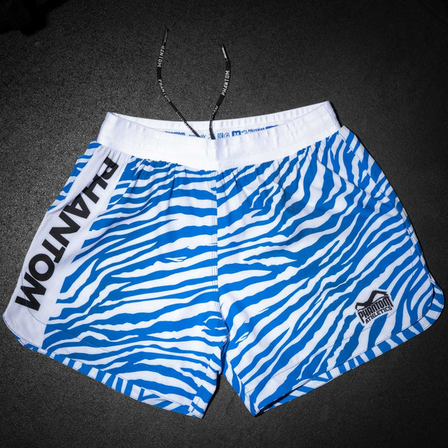 Phantom Athletics MMA Shorts Fusion - Blue Tiger