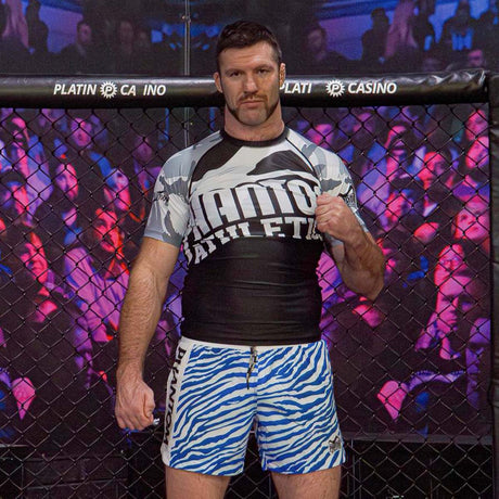 Phantom Athletics MMA Shorts Fusion - Blue Tiger