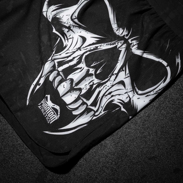 Phantom Athletics MMA Shorts Fusion-R - Zwart/Wit