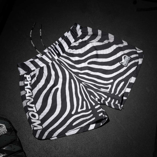 Phantom Athletics MMA Shorts Fusion - Zebra