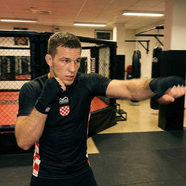 Phantom Athletics Rashguard Team Croatia – Schwarz