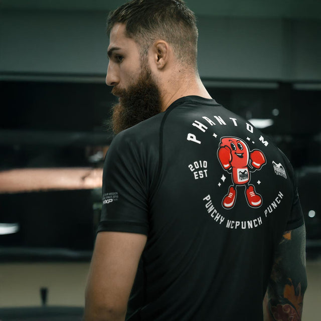 Phantom Athletics Rashguard EVO Punchy – Black