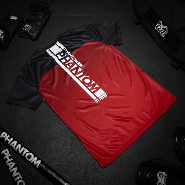 T-shirt d'entraînement Phantom Athletics EVO Apex – Rouge