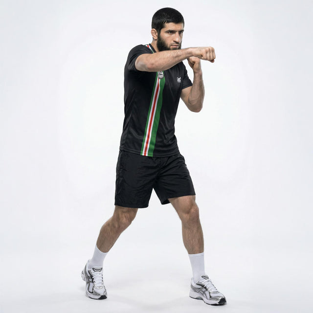 Camiseta de entrenamiento Phantom Athletics EVO+ Team Chechnya - Negro/Verde